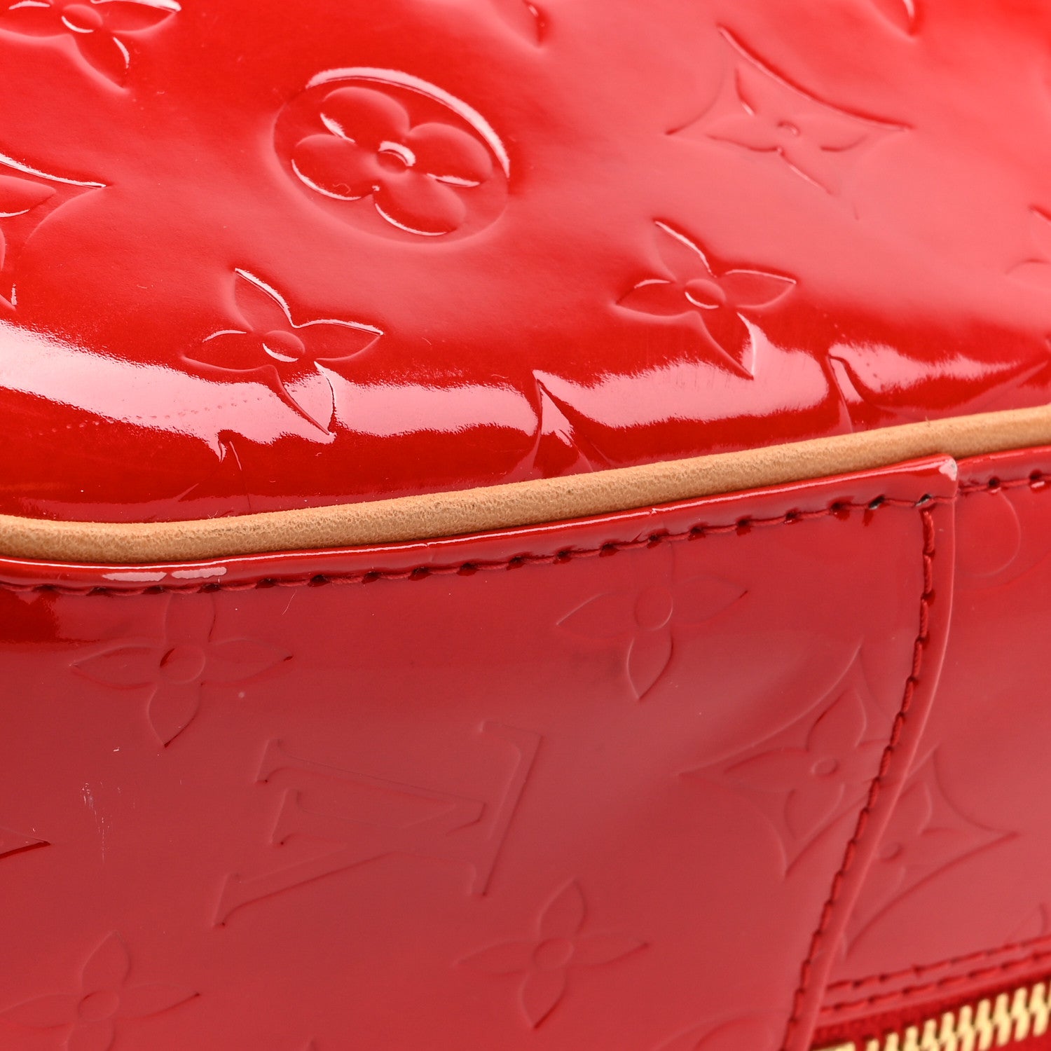 Louis Vuitton Vernis Sutton Rouge 14 of 18