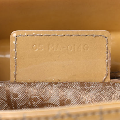 Christian Dior Patent Cannage Medium Lady Dior Beige 7 of 10