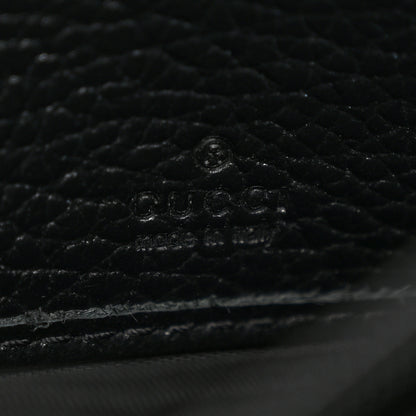 Gucci Dollar Calfskin GG Supreme Monogram GG Marmont Continental Wallet Black Beige Ebony 6 of 8