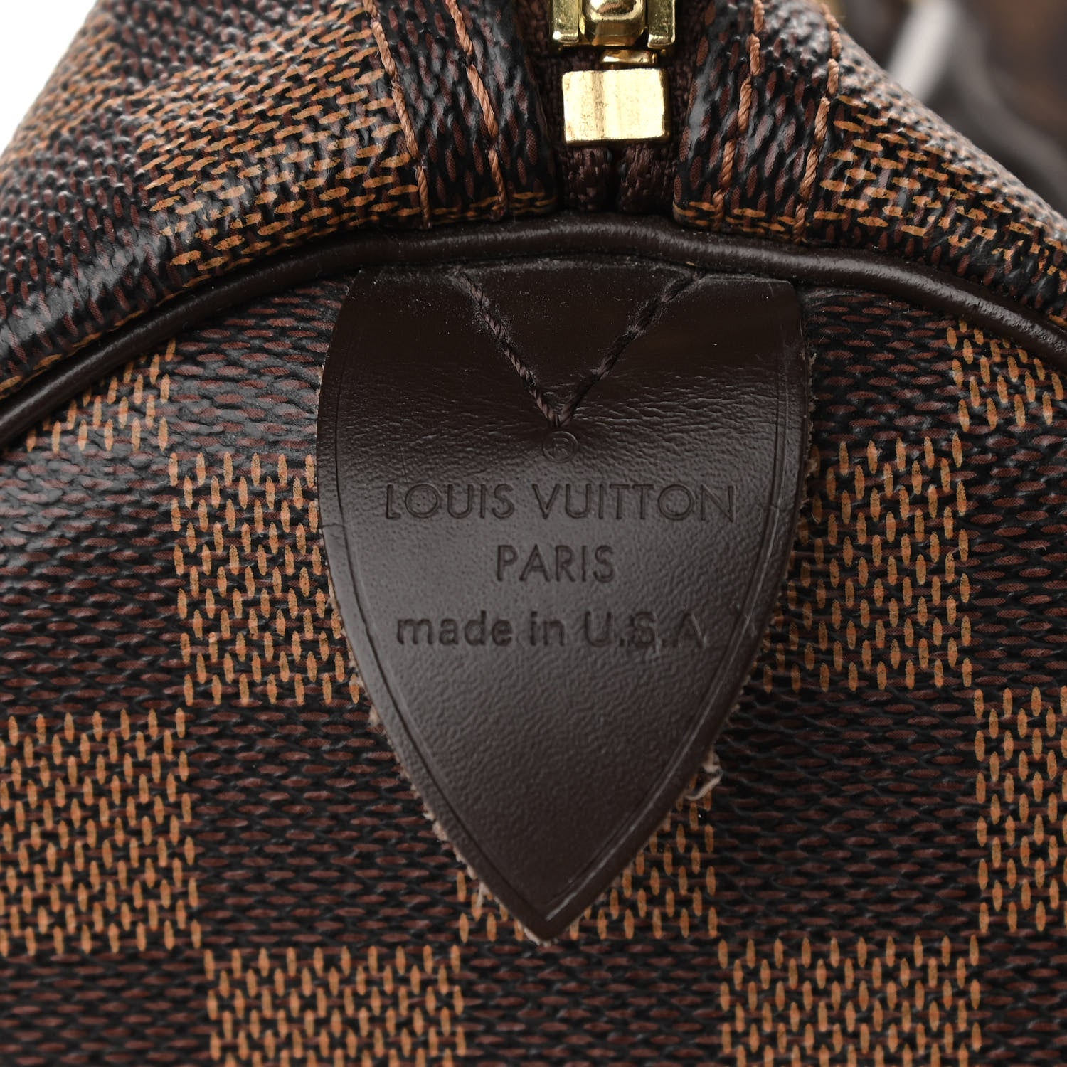 Louis Vuitton Damier Ebene Speedy 35 7 of 12