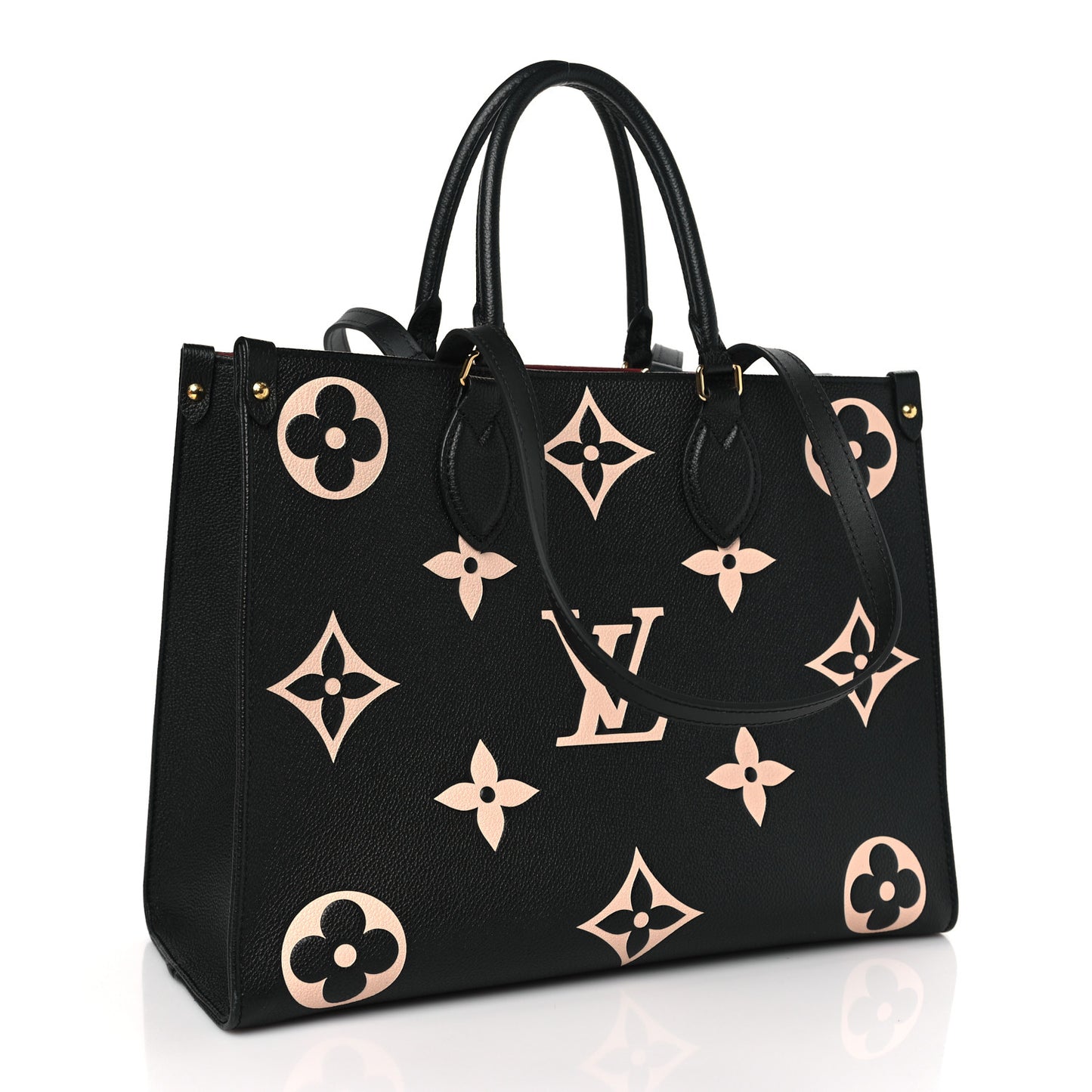 Empreinte Monogram Giant Onthego MM Black Beige