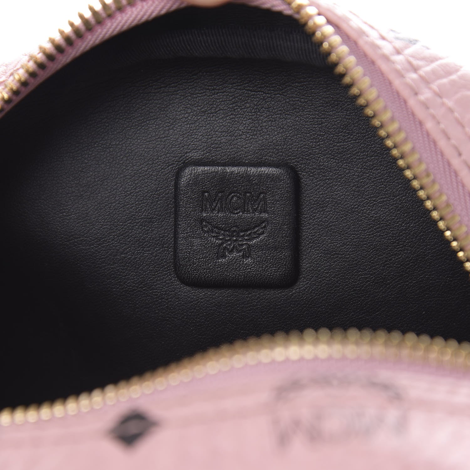 MCM Visetos Small Side Stud Stark Backpack Pink 6 of 16