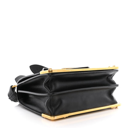 Prada City Calf Saffiano Cahier Bag Black 4 of 10