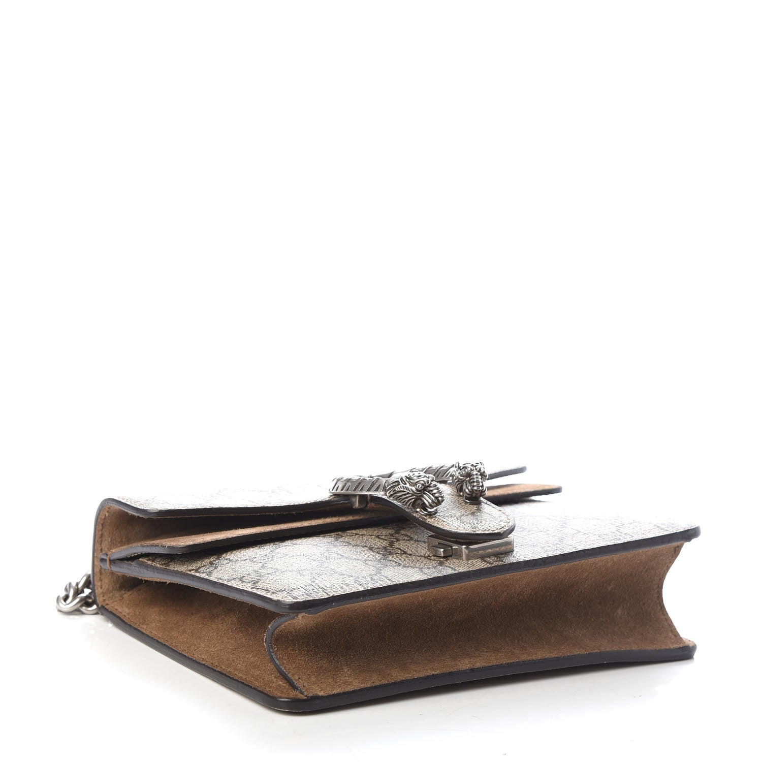 Gucci GG Supreme Monogram Mini Dionysus Shoulder Bag Taupe 4 of 13