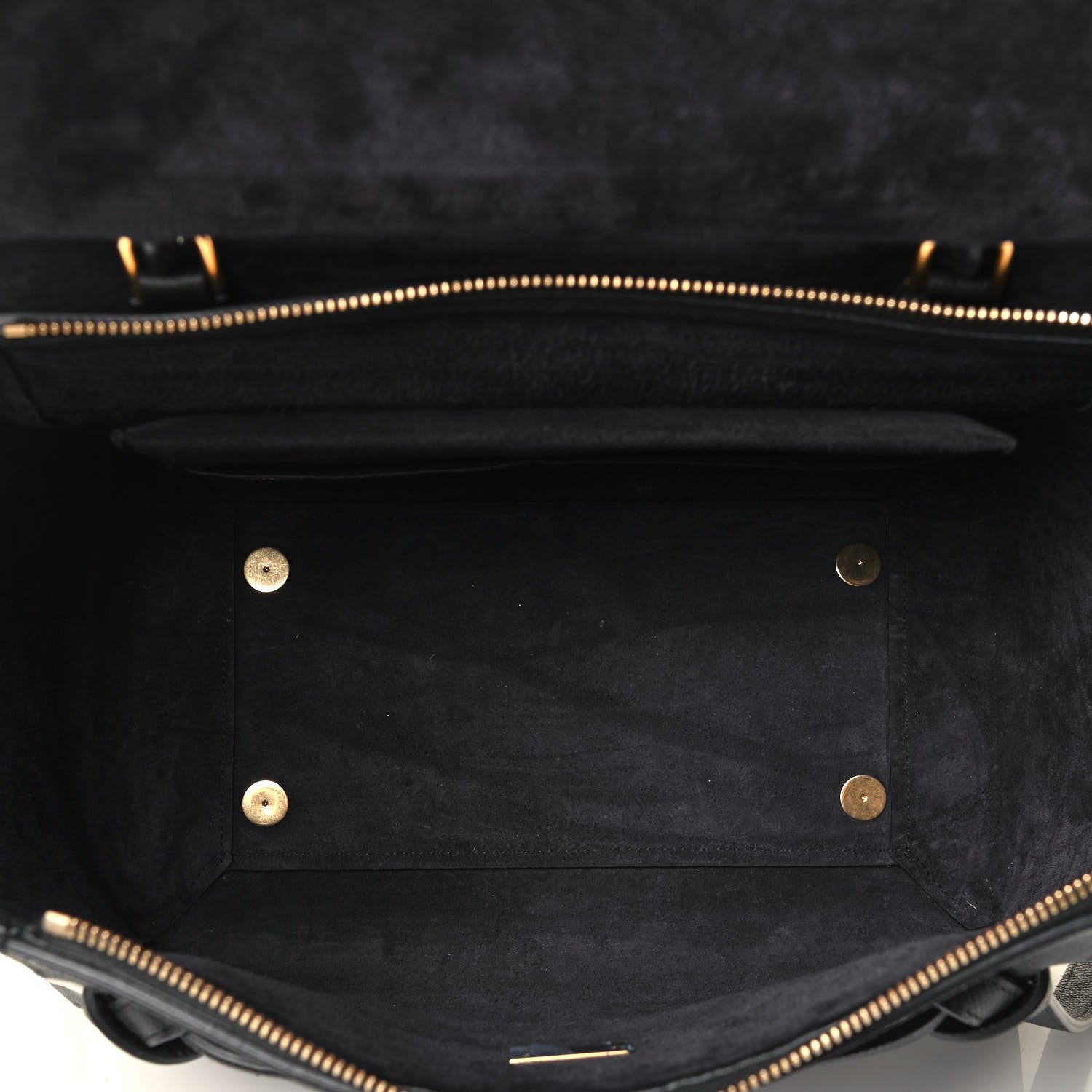 Celine Grained Calfskin Mini Belt Bag Black 4 of 7