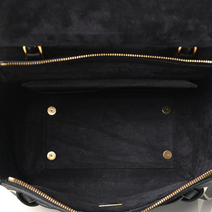 Celine Grained Calfskin Mini Belt Bag Black 4 of 7