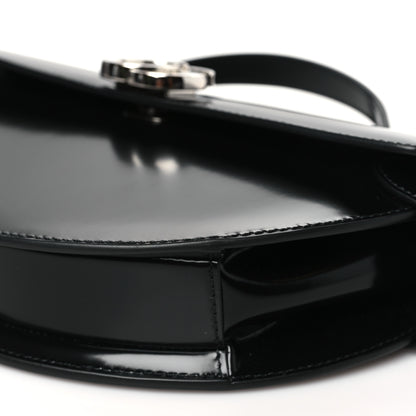Gucci Calfskin Matelasse GG Marmont Half Moon Top Handle Bag Black 10 of 10