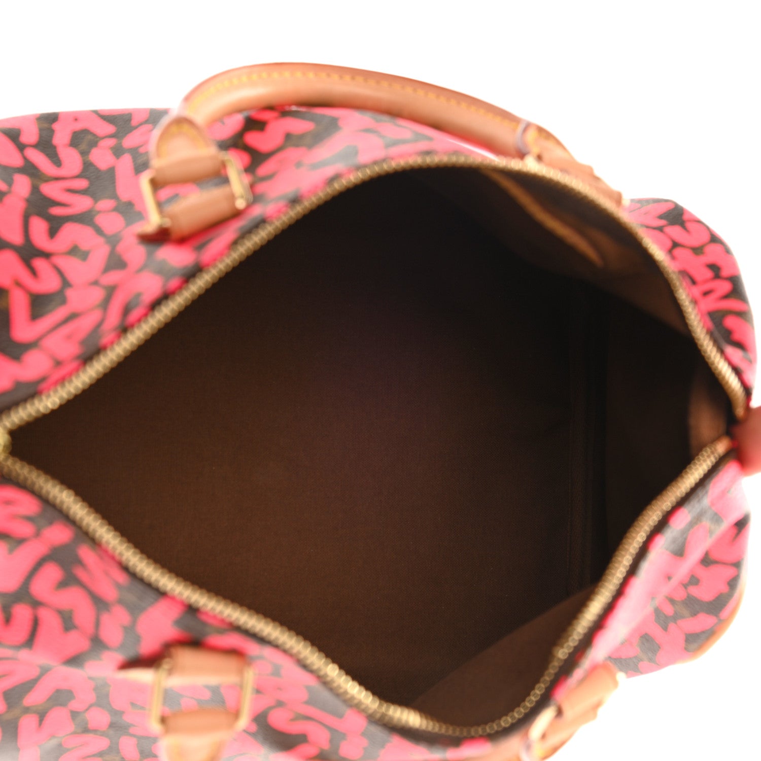 Louis Vuitton Monogram Graffiti Speedy 30 Fuchsia 5 of 8
