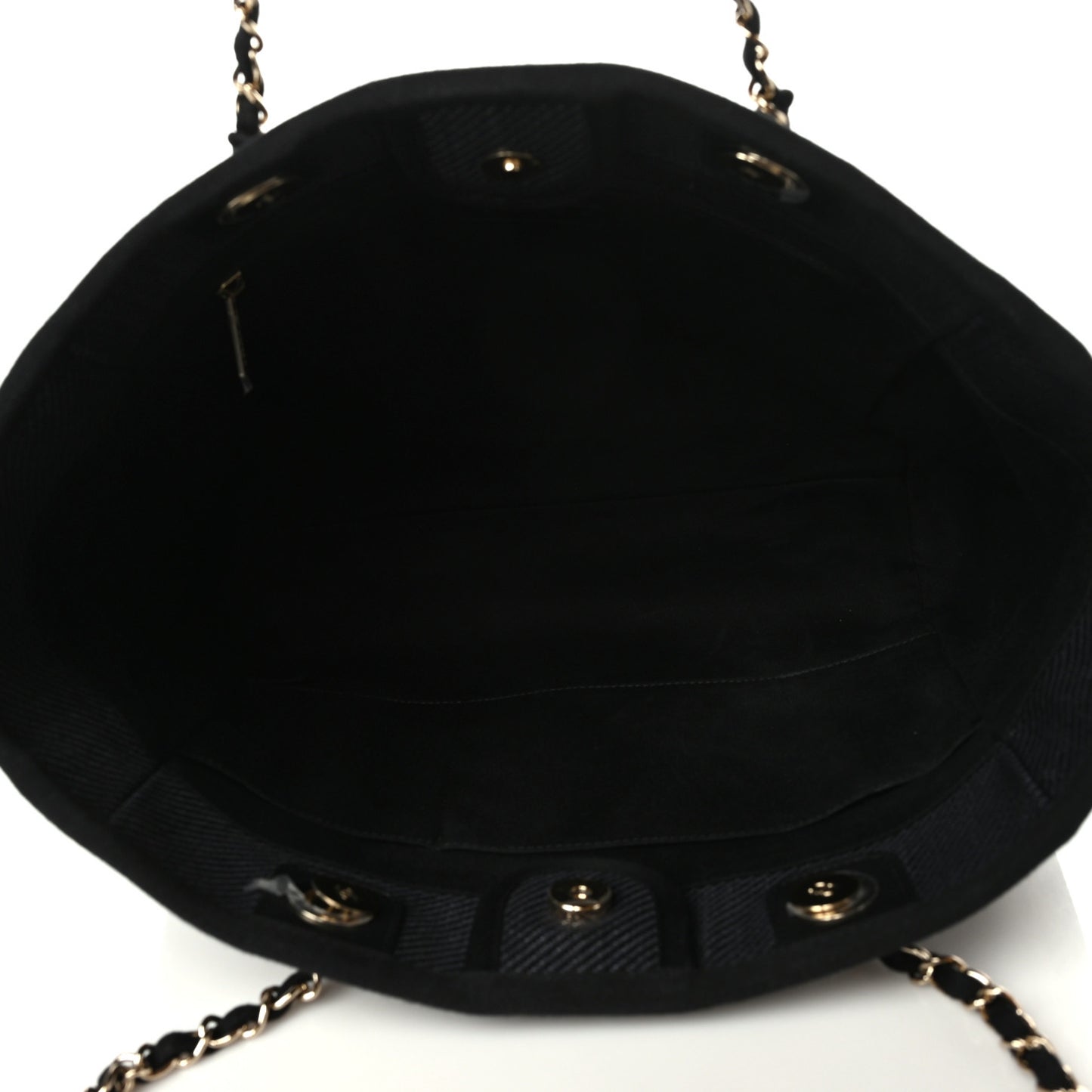 Mixed Fibers Small Deauville Tote Black