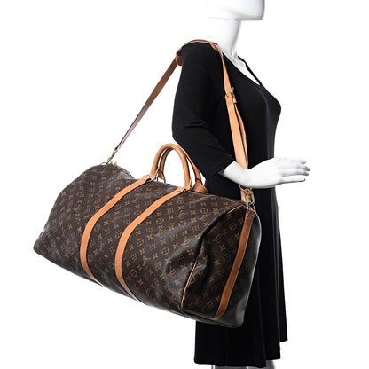 Louis Vuitton Monogram Keepall Bandouliere 55 2 of 18