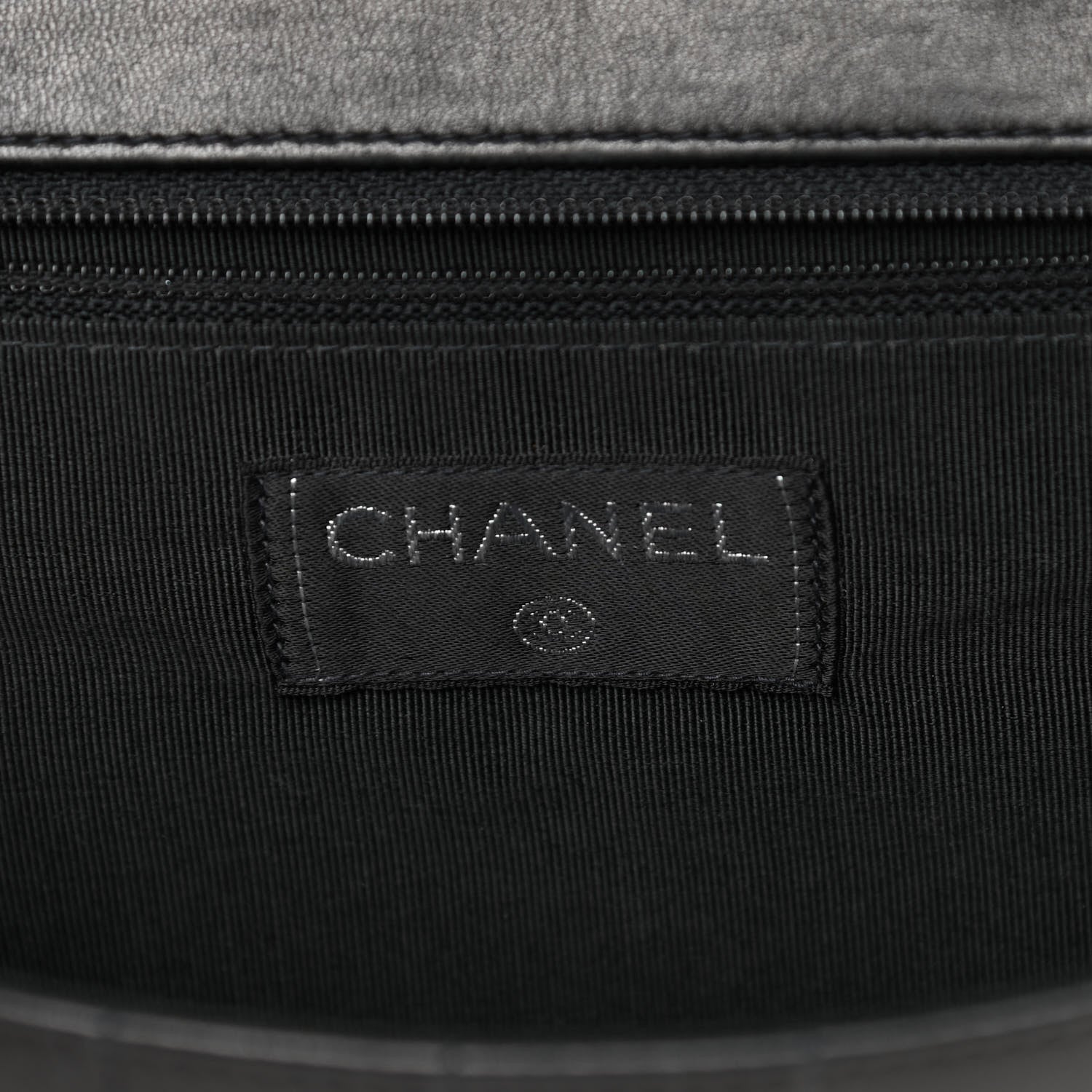 Chanel Lambskin Chocolate Bar Mademoiselle Flap Black 5 of 16