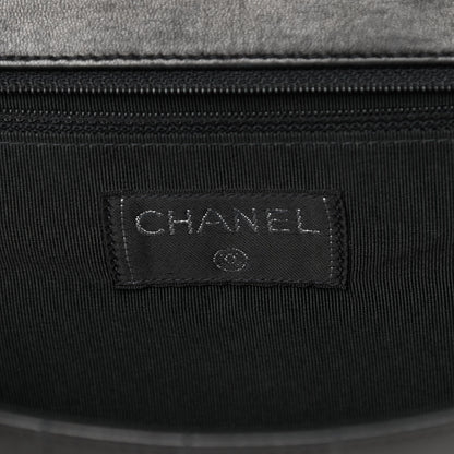 Chanel Lambskin Chocolate Bar Mademoiselle Flap Black 5 of 16