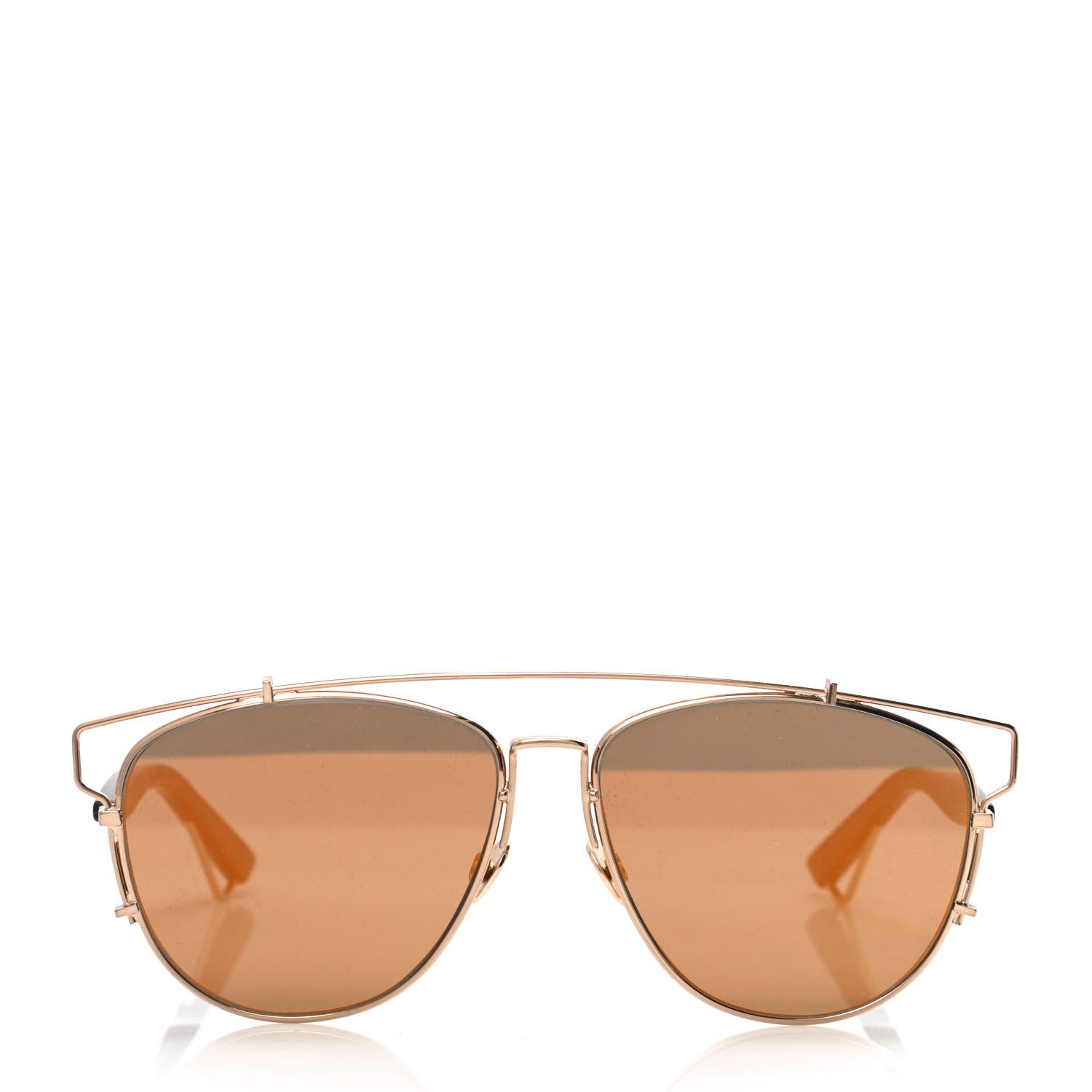 Christian Dior Technologic Sunglasses Gold 2 of 7