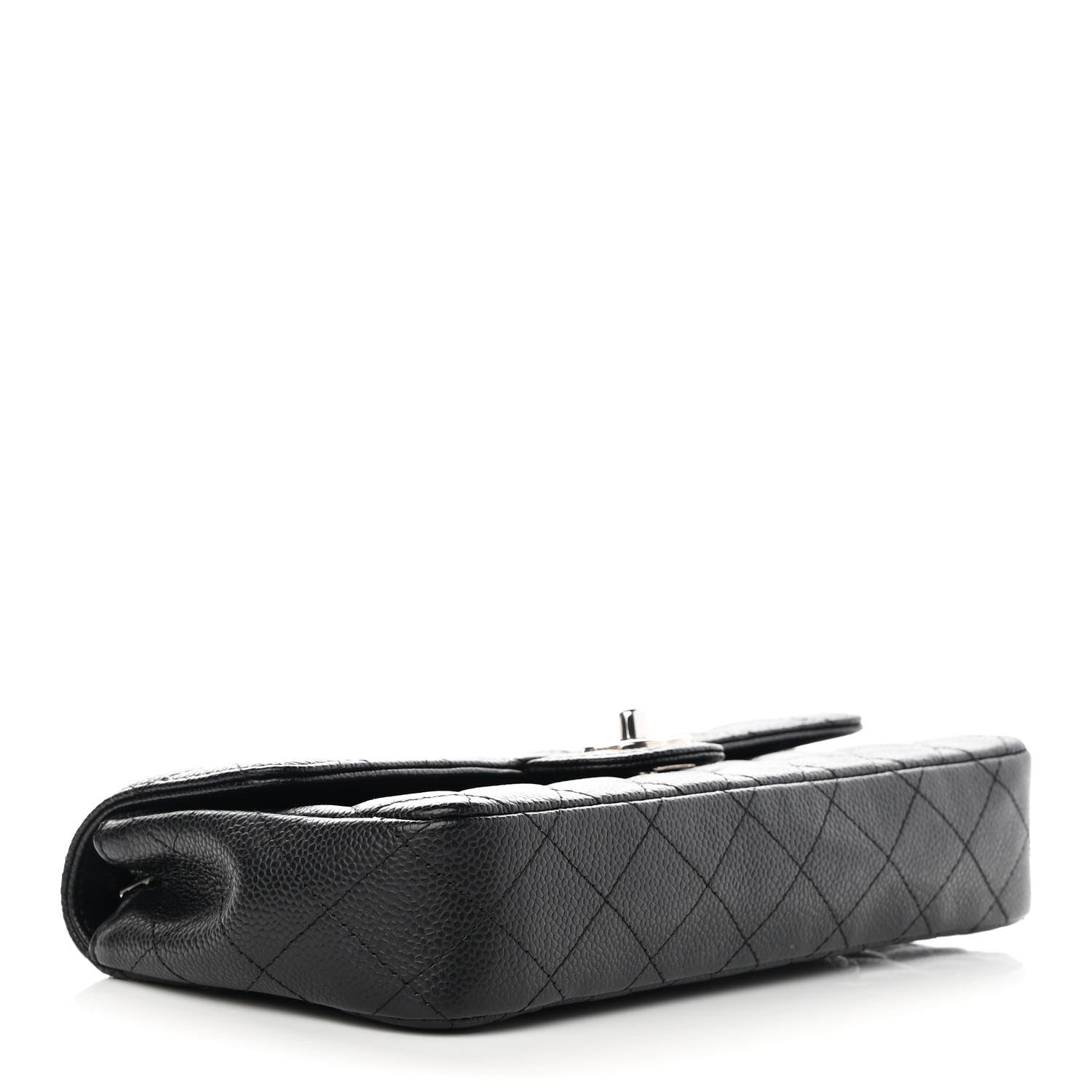 Chanel Caviar Quilted East West Flap Black 4 of 11