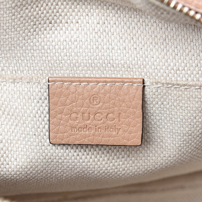 Gucci Pebbled Calfskin Small Soho Disco Bag Rose Beige 6 of 11