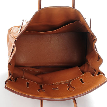 Hermes Taurillon Clemence Birkin 35 Gold 7 of 29