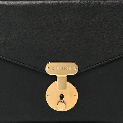 Celine Calfskin Envelope Shoulder Bag Black 7 of 11