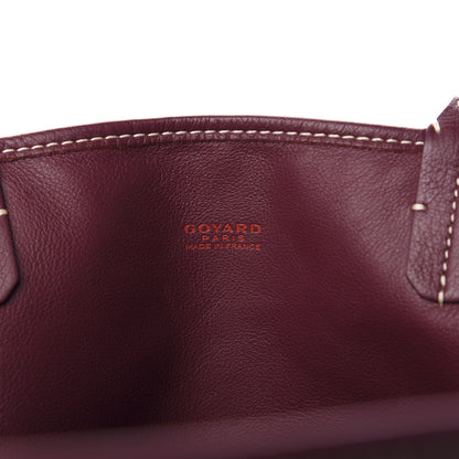 Goyard Goyardine Reversible Anjou PM Burgundy 7 of 21