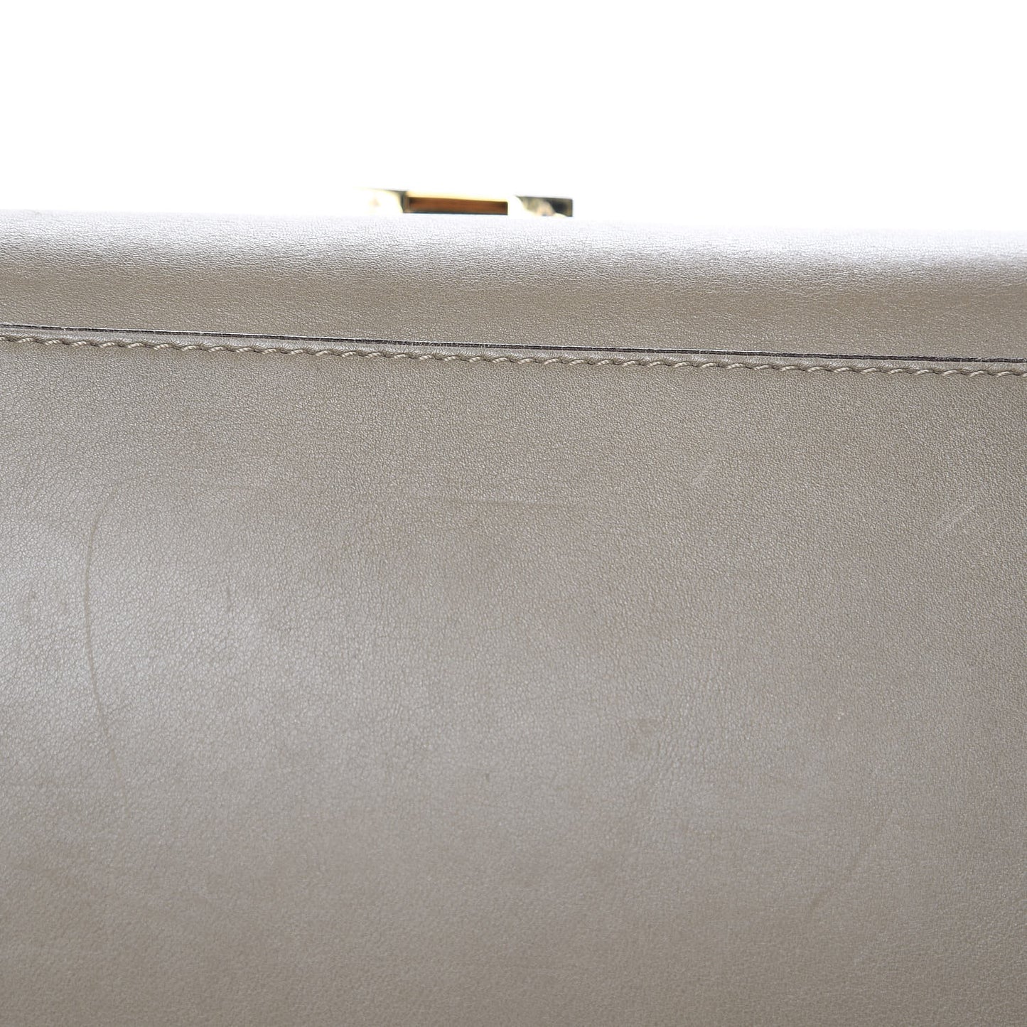 Calfskin Suede Whipsnake Medium Trapeze Taupe