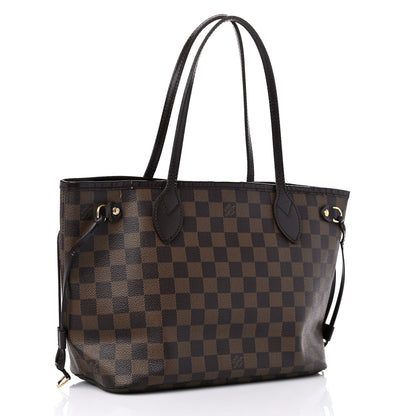 Louis Vuitton Damier Ebene Neverfull PM 3 of 18