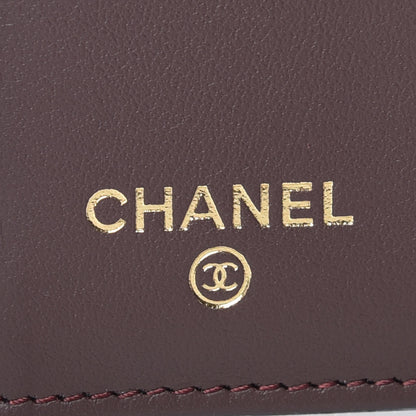 Chanel Caviar Quilted Compact Flap Wallet Black 6 of 9
