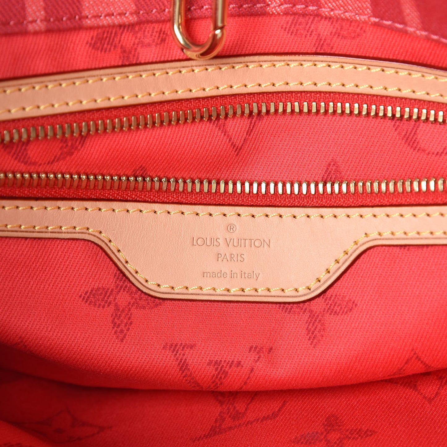 Denim Articles de Voyage Cabas Castillan Red