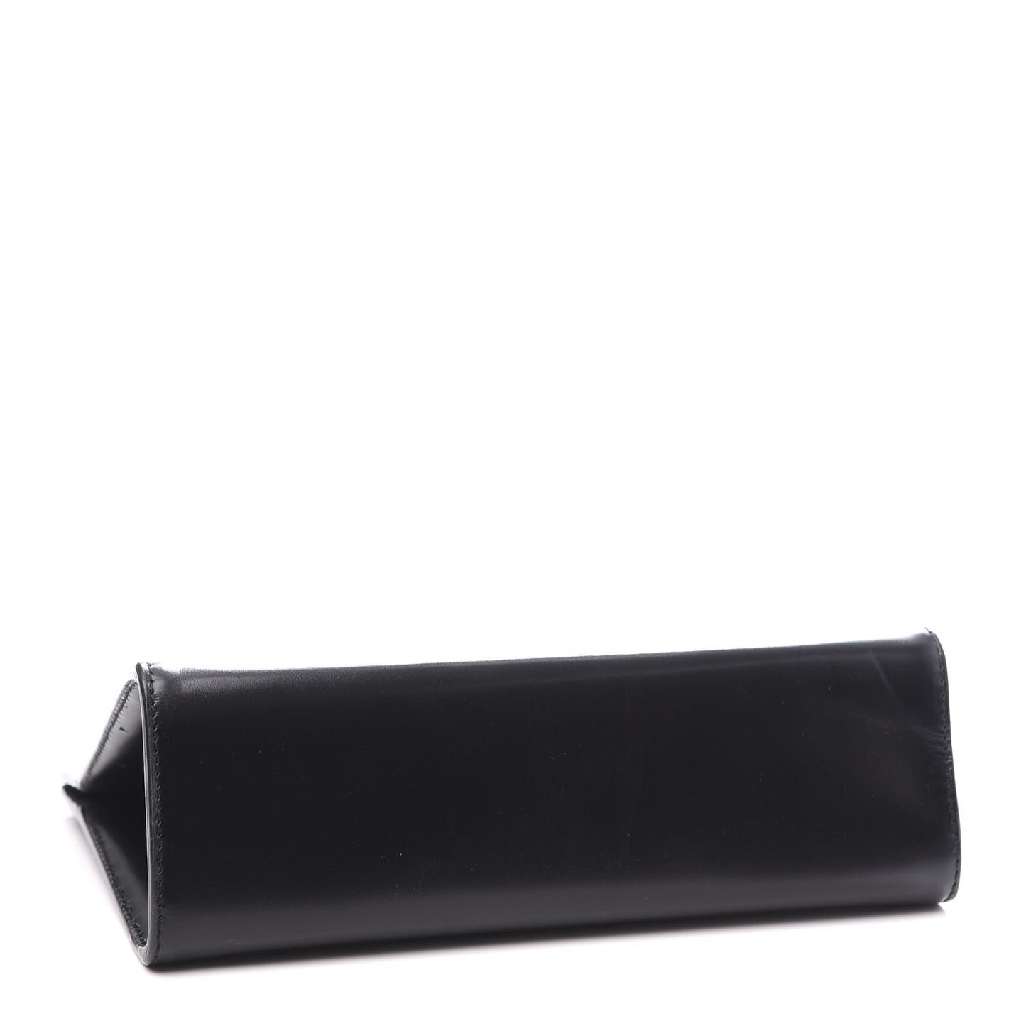 Calfskin Laser Cut Clutch Black