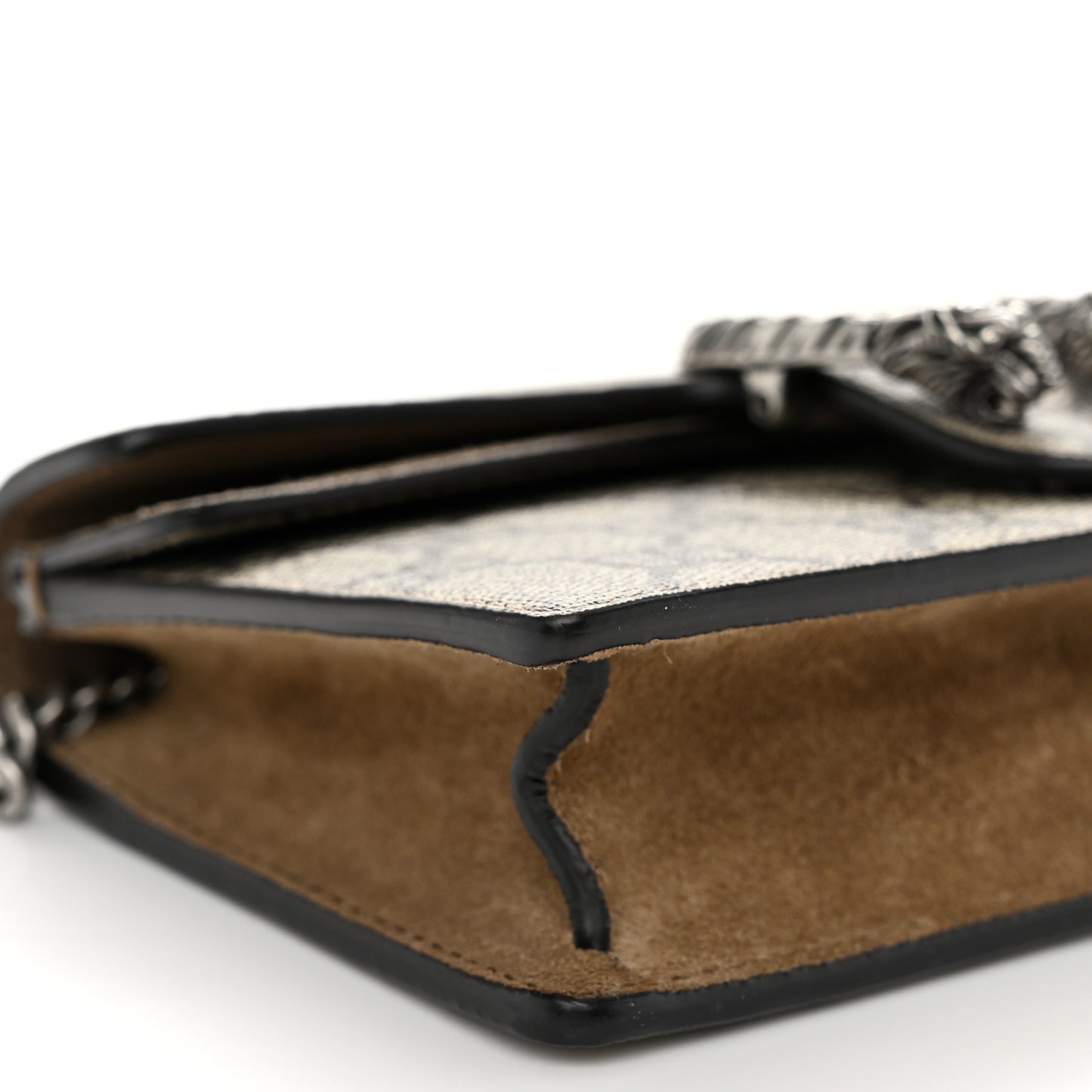 GG Supreme Monogram Super Mini Dionysus Shoulder Bag Taupe