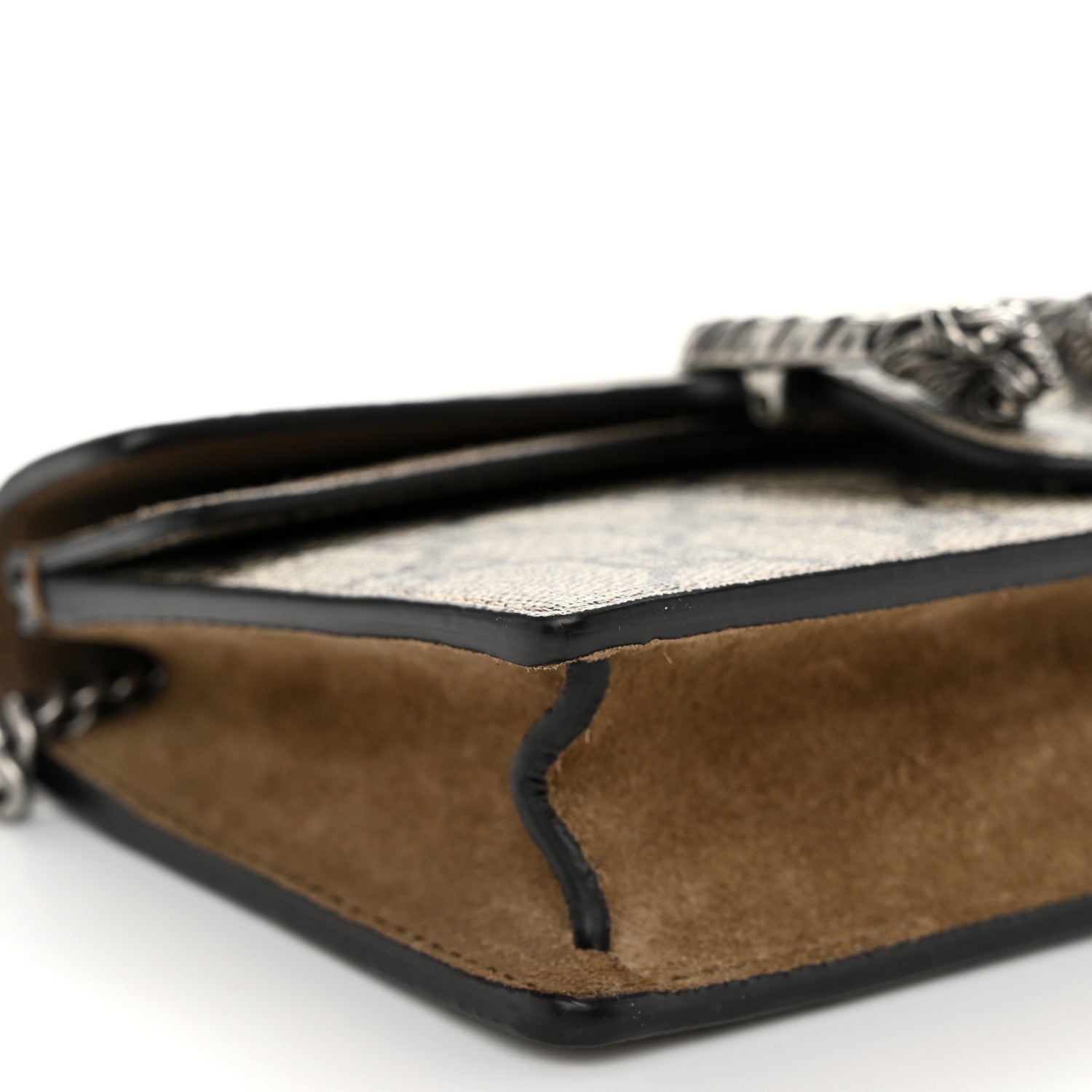 Gucci GG Supreme Monogram Super Mini Dionysus Shoulder Bag Taupe 8 of 10