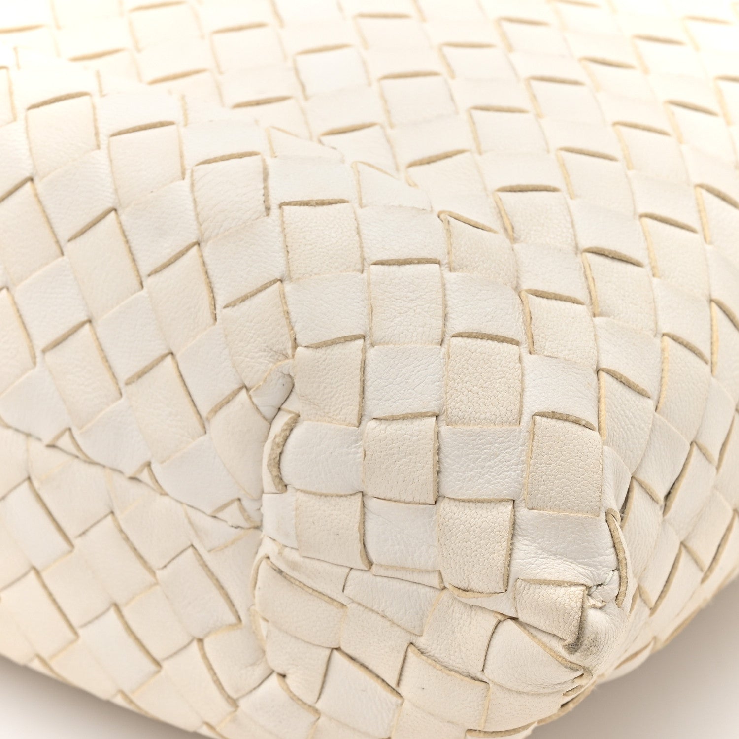 Bottega Veneta Nappa Intrecciato Small Capri Tote White 15 of 15