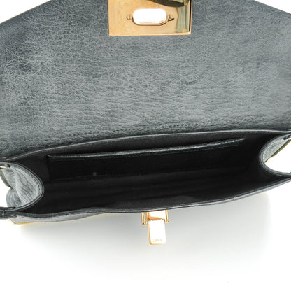Chloe Grained Calfskin Sally Clutch Black 5 of 7