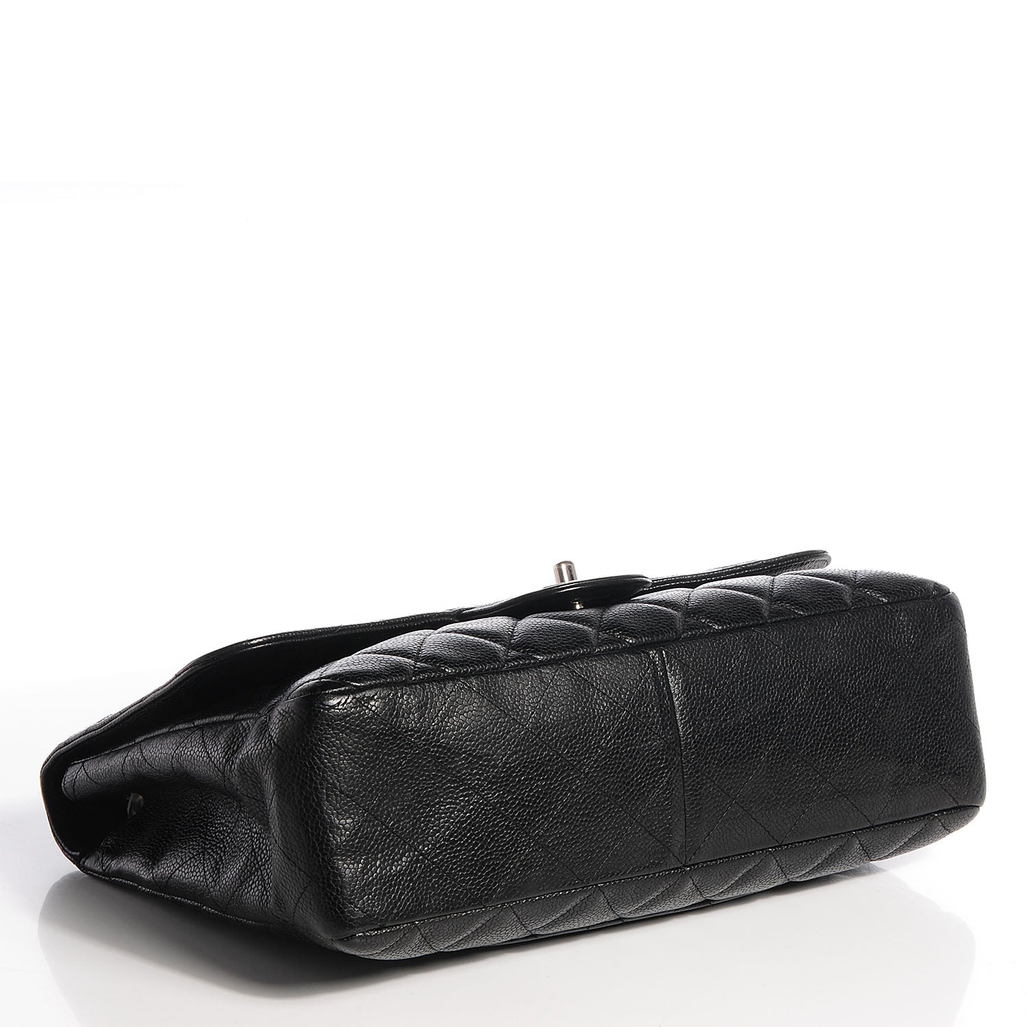 Chanel Caviar Jumbo Single Flap Black 4 of 8