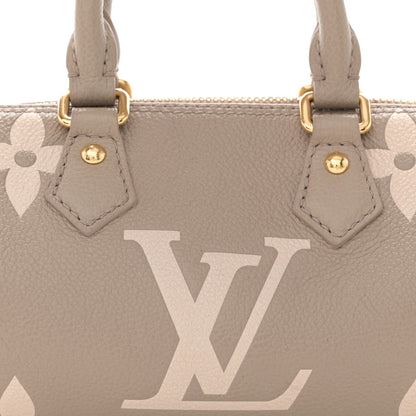 Louis Vuitton Empreinte Monogram Giant Papillon BB Tourterelle Cream 7 of 9