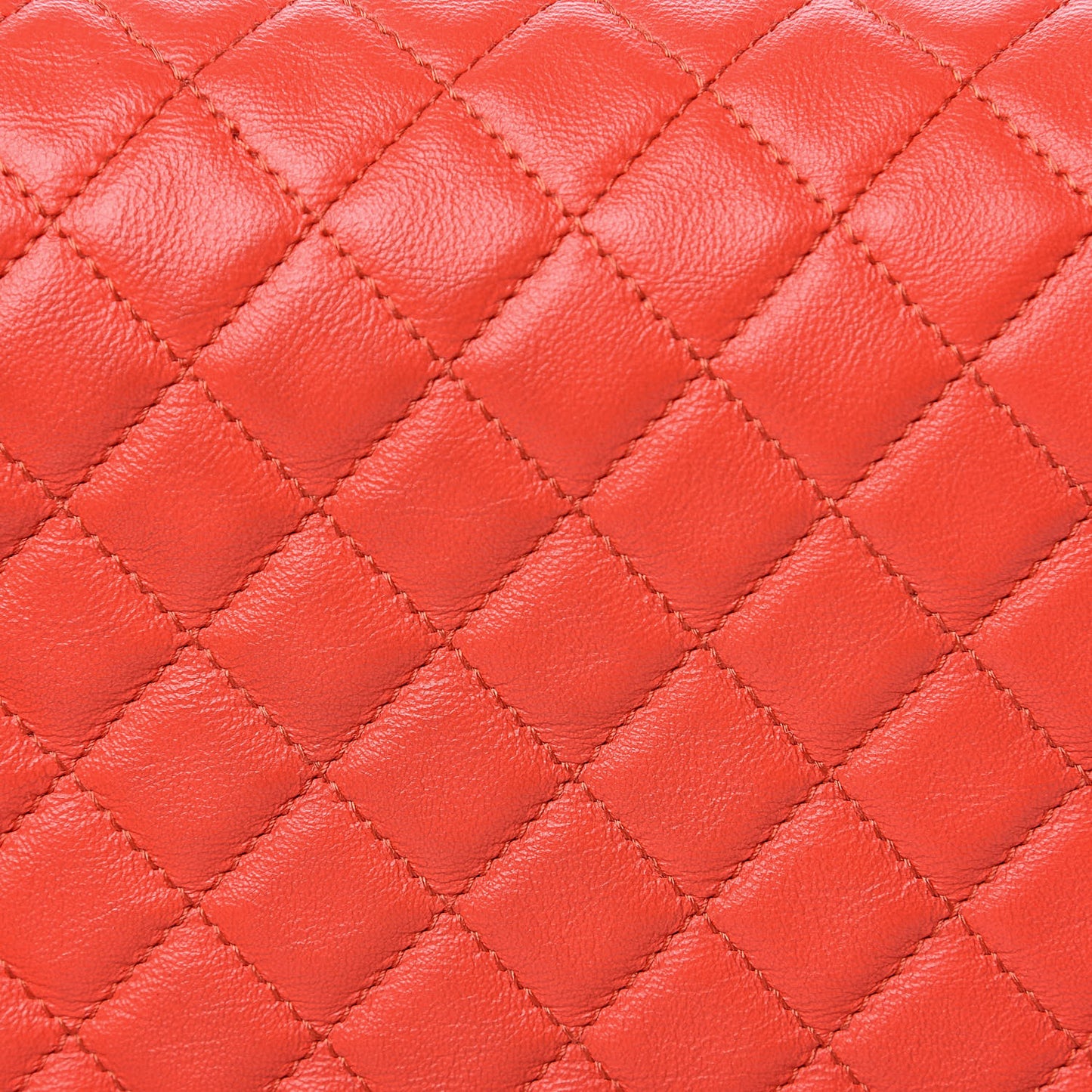 Calfskin Quilted New Medium Boy Flap Red