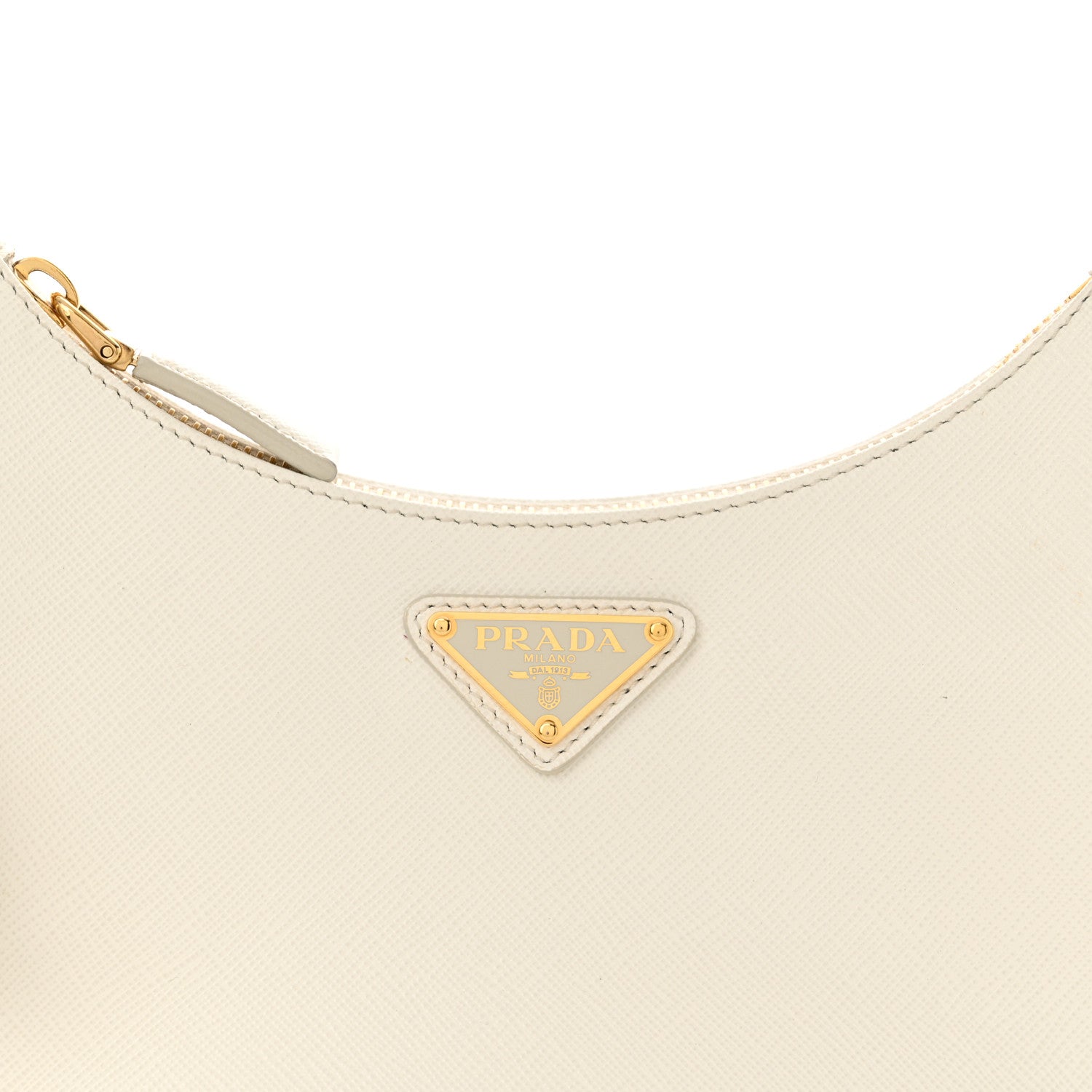 Prada Saffiano Lux Mini Re-Edition Shoulder Bag White 8 of 13