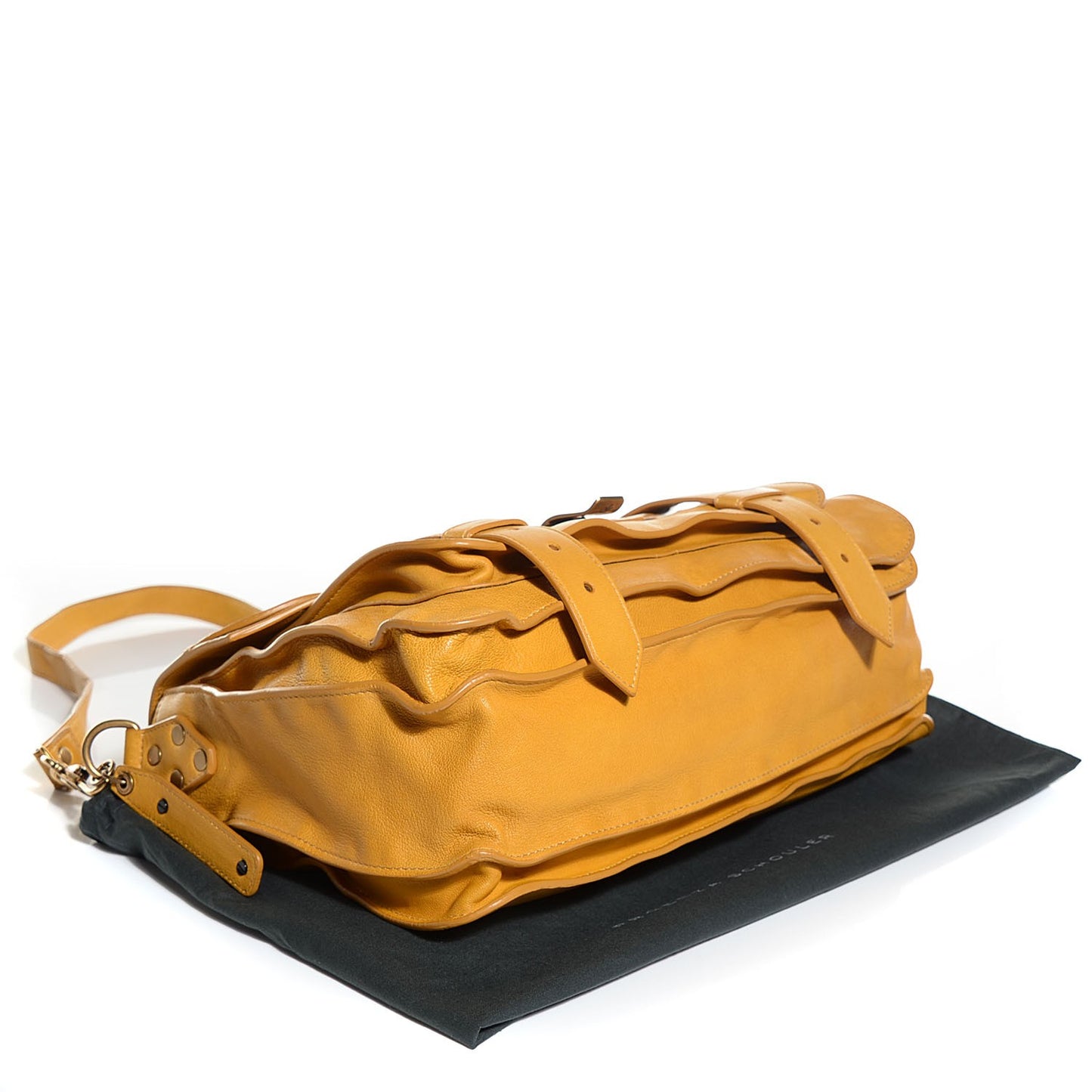 Lambskin Medium PS1 Satchel Mustard