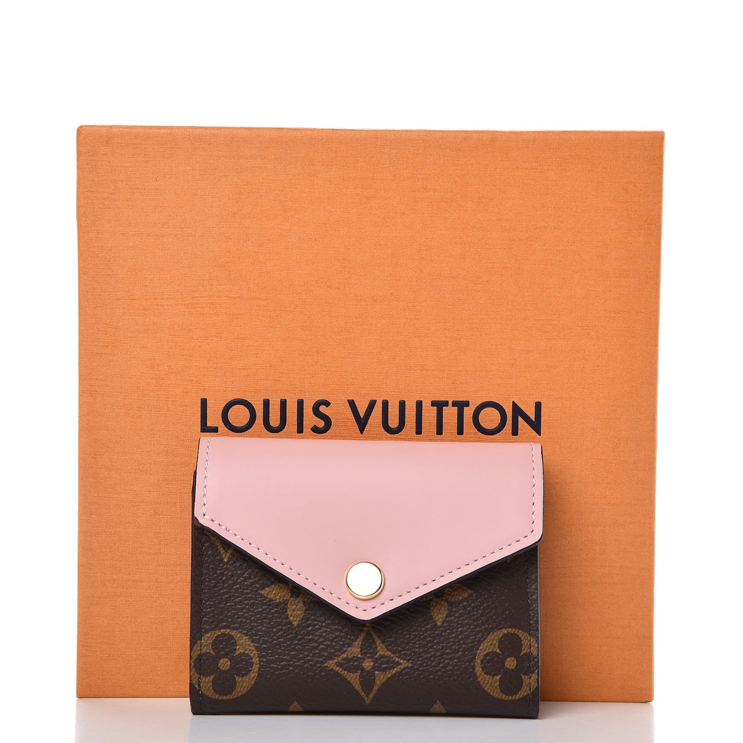 Monogram Zoe Wallet Rose Ballerine