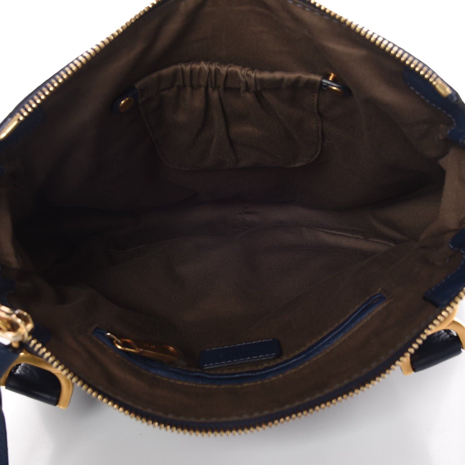 Chloe Calfskin Medium Marcie Satchel Royal Navy 5 of 11
