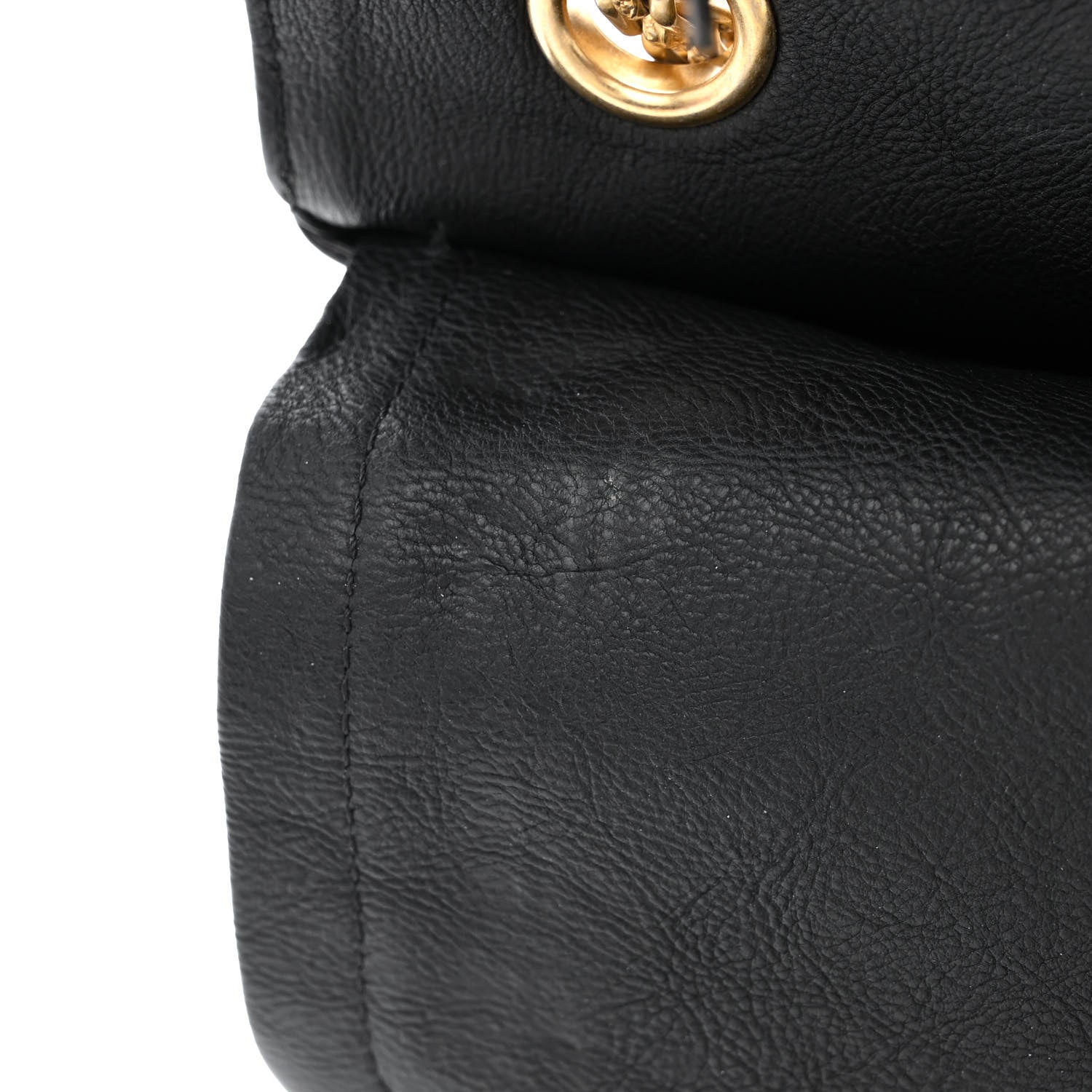 Chanel Crumpled Calfskin Chevron Quilted 2.55 Reissue 226 Black 12 of 12