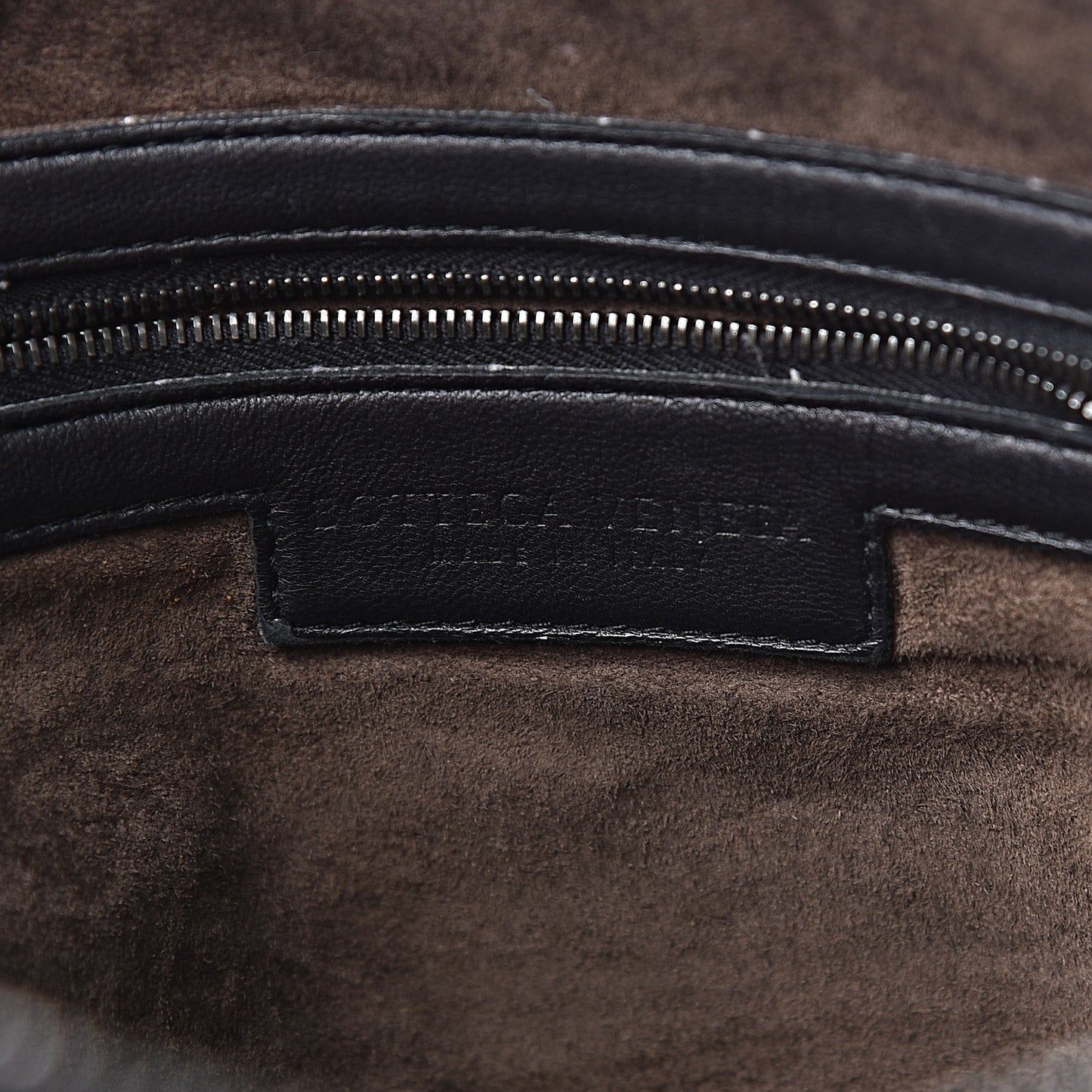 Nappa Intrecciato Pillow Crossbody Messenger Black