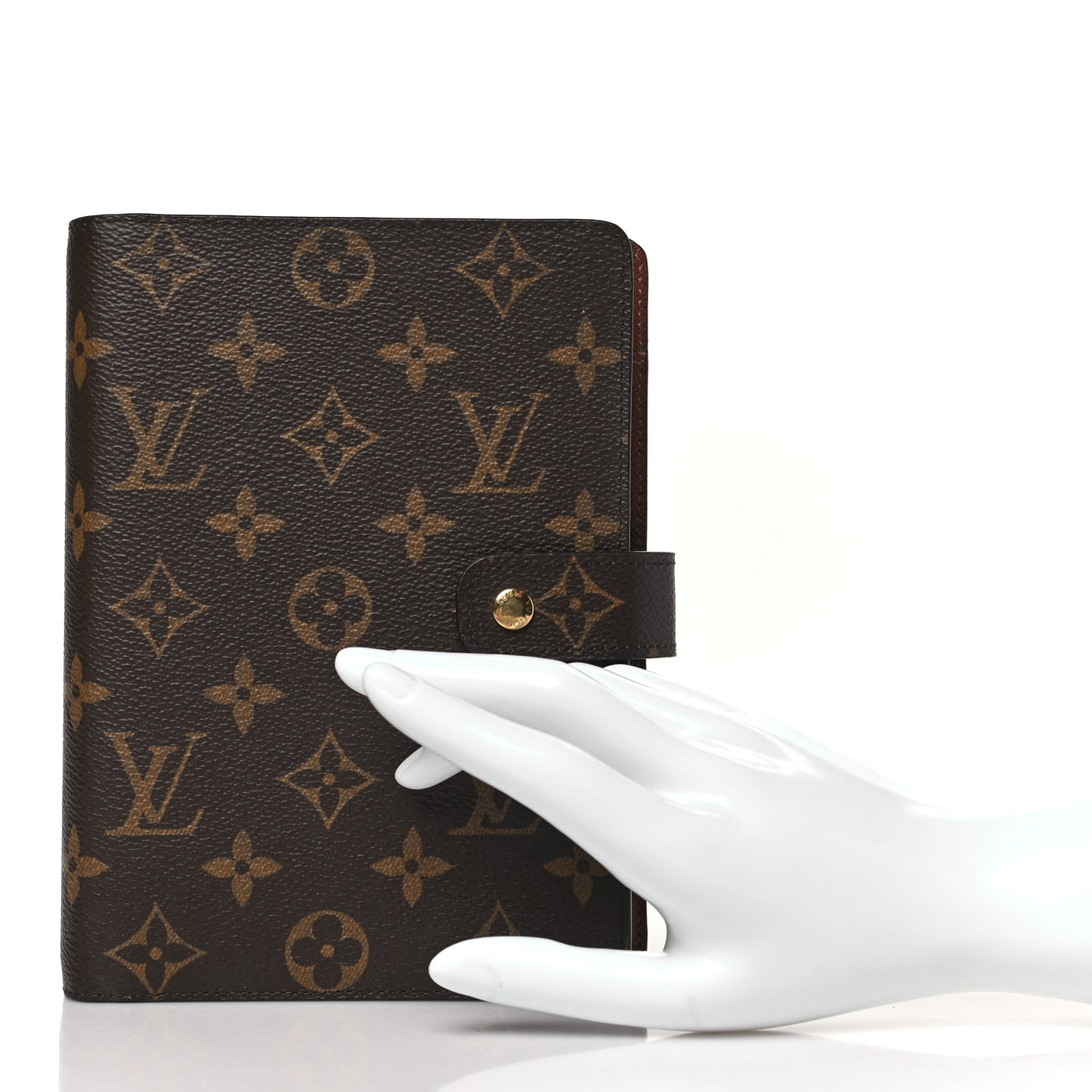 Monogram Medium Ring Agenda Cover