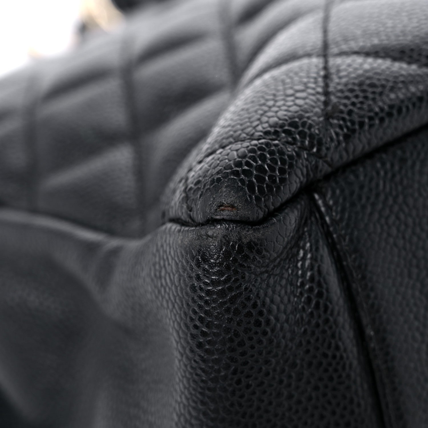 Chanel Caviar Quilted Grand Shopping Tote GST Black 8 of 16