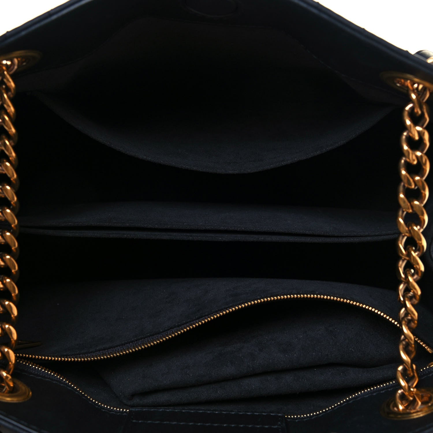 Louis Vuitton Calfskin New Wave Chain Tote Black 5 of 15
