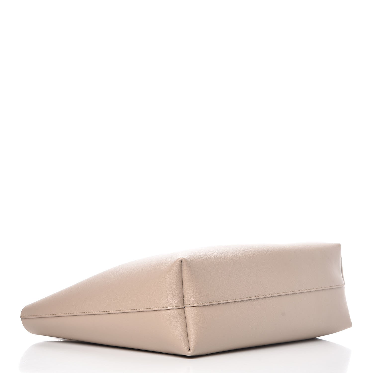 Saint Laurent Calfskin Large Shopping Tote Natural 5 of 10