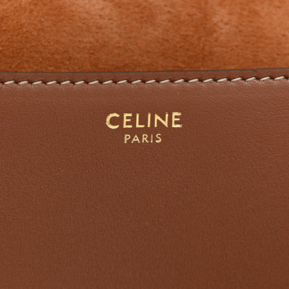 Celine Smooth Calfskin Triomphe Besace Bag Tan 6 of 11