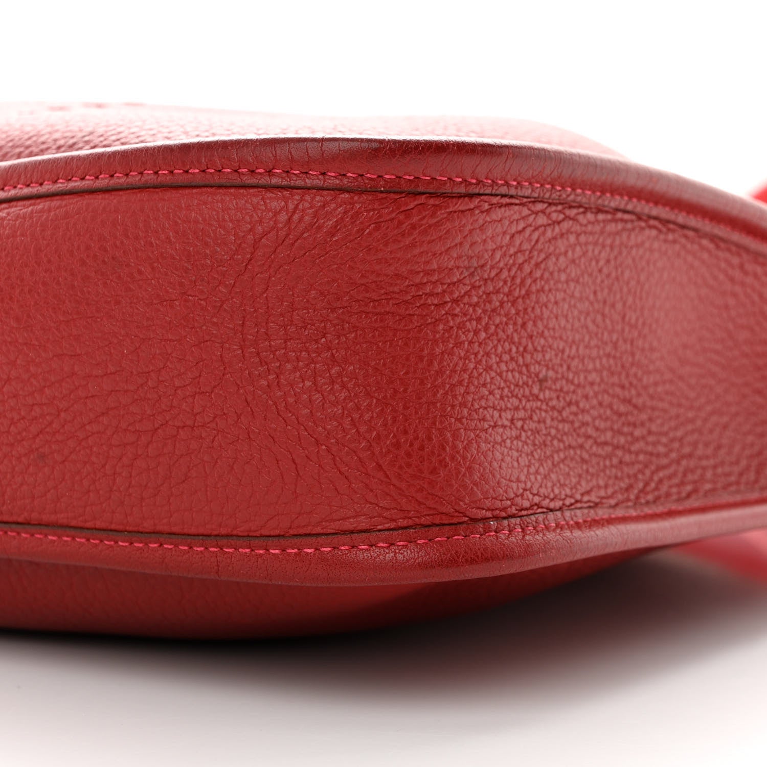 Hermes Taurillon Clemence Evelyne III PM Rouge Casaque 10 of 12