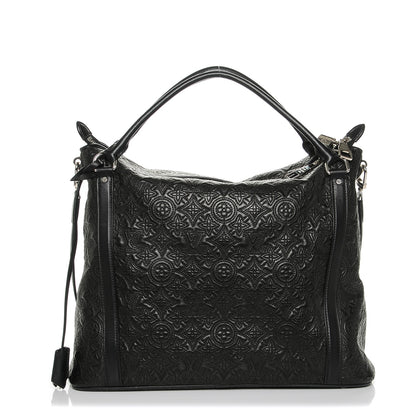 Louis Vuitton Monogram Lambskin Antheia Ixia MM Black 1 of 6