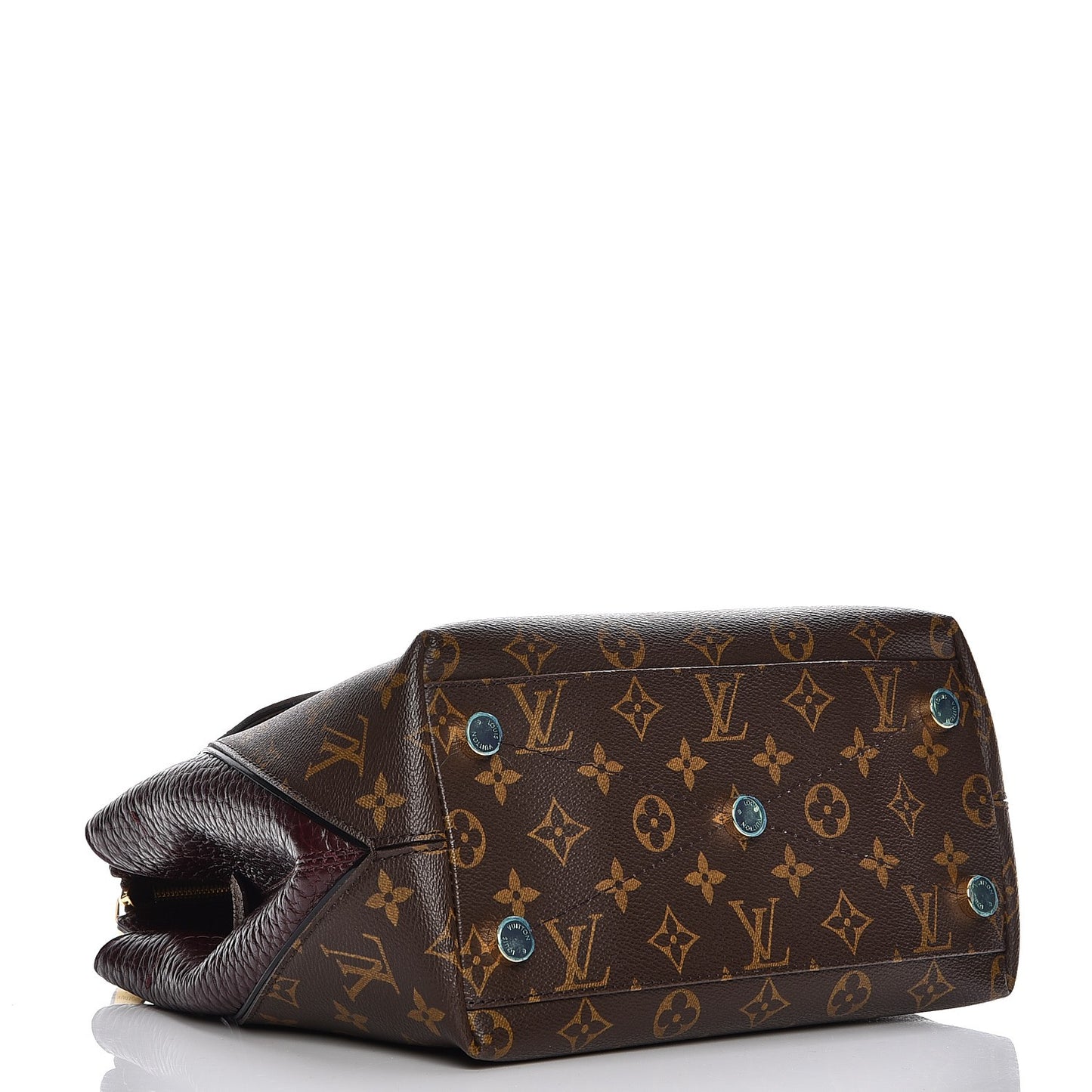 Monogram Ostrich Python Majestueux PM Bordeaux