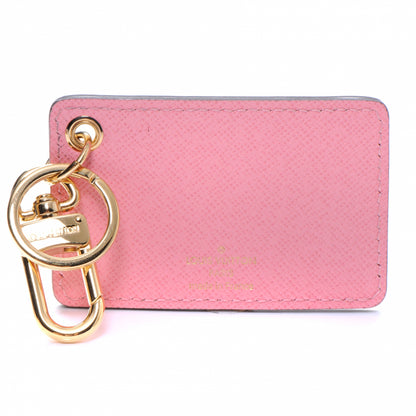Louis Vuitton Monogram Illustre Charm Key Ring Rose 5 of 5