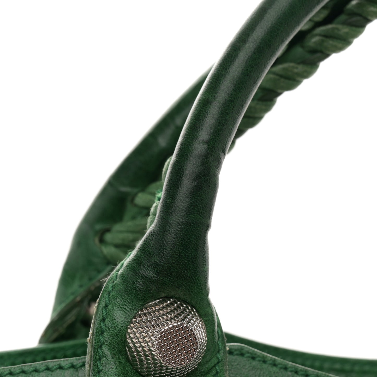 Chevre Satin Giant City Green Floral